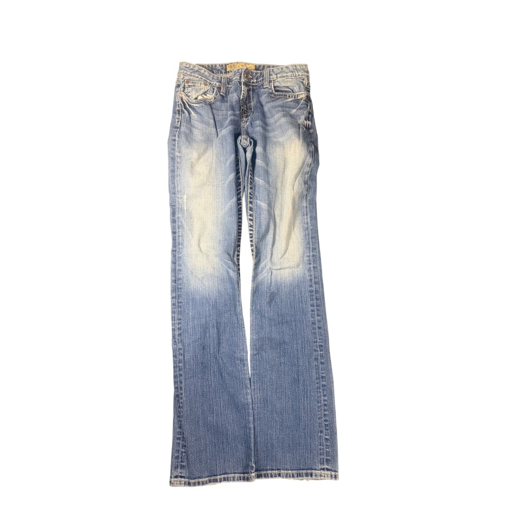 BKE Kate Bootcut Jeans Medium Wash Stretch Y2K Denim 28 x32